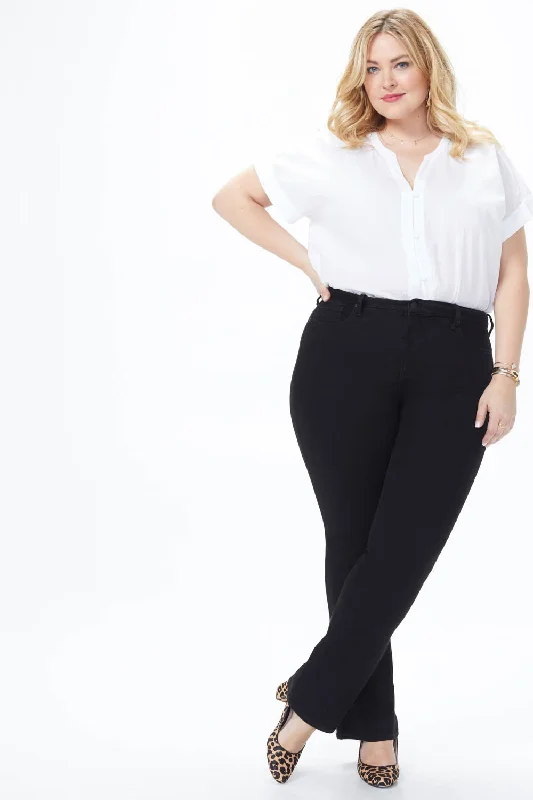 Barbara Bootcut Jeans In Plus Size - Black