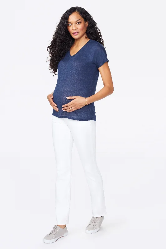 Straight Maternity Jeans - Optic White