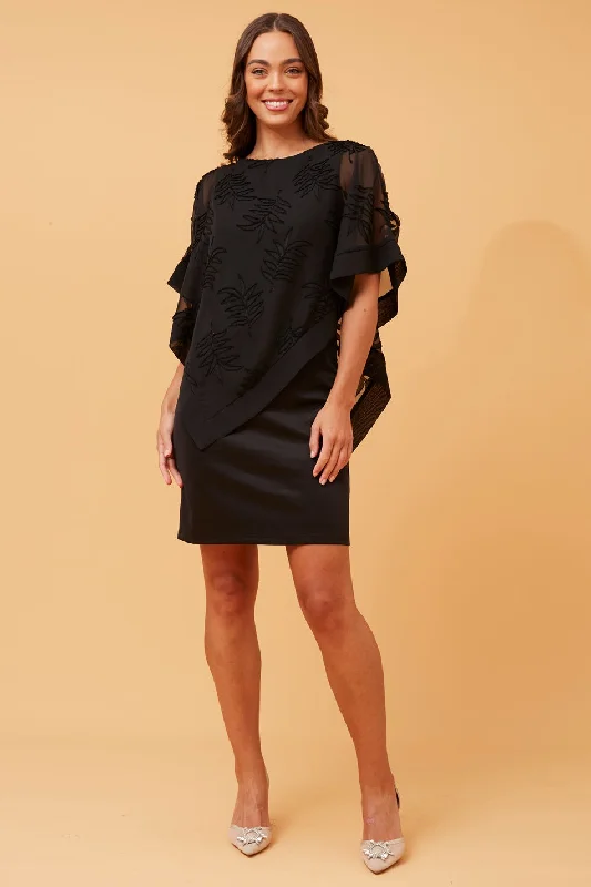 KYLIE COLD SHOULDER SHORT DRESS