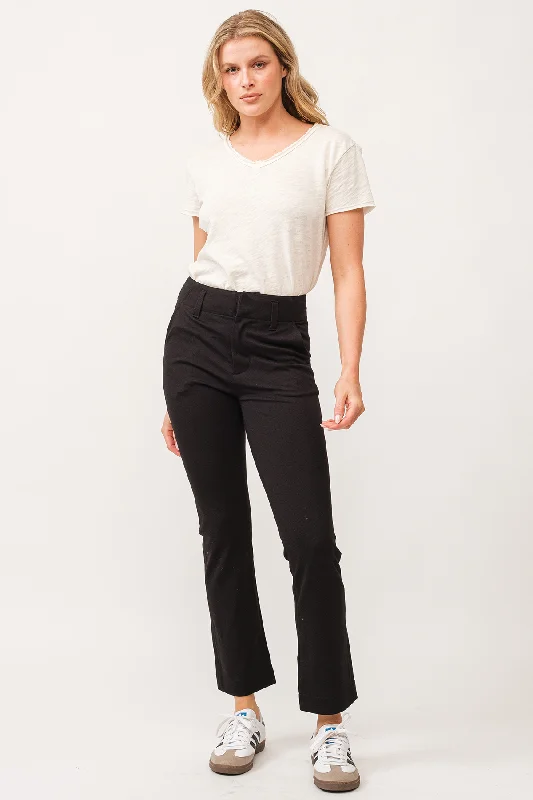 Frankie High Rise Pant | Black