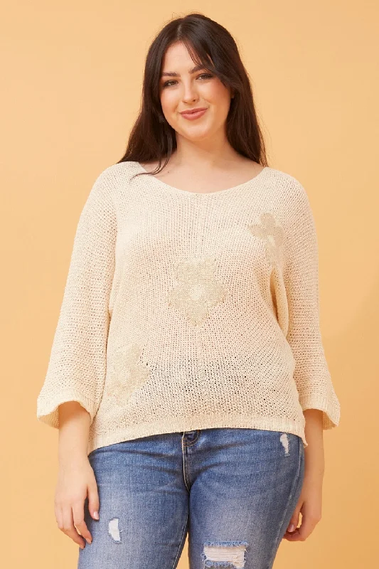 SEVILLA FLORAL KNIT JUMPER