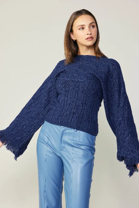 Sweater Shrug Top Set